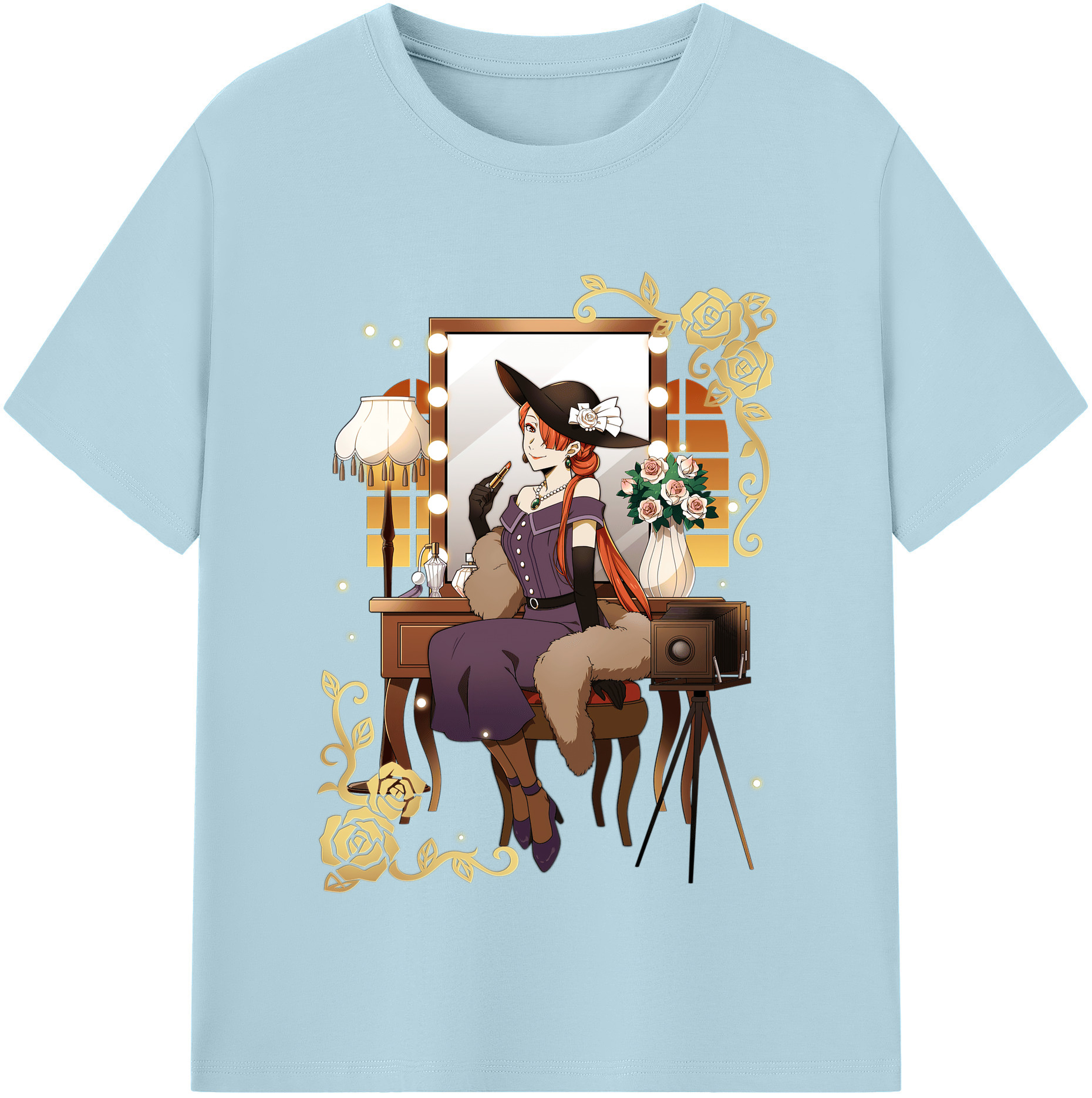（画像用） 文豪ストレイドッグス Bungo Stray Dogs 綿100％半袖Tシャツ（フロントプリント）